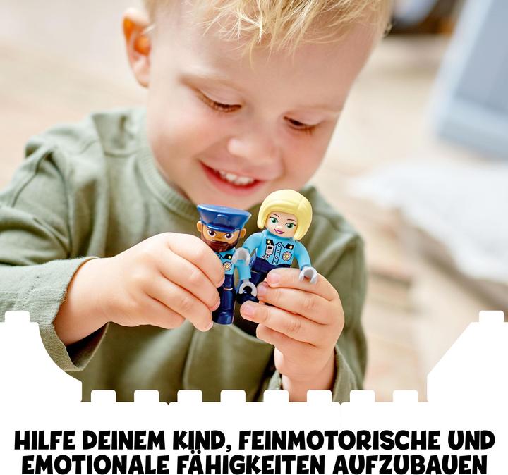 Produktbild LEGO Polizeistation mit Hubschrauber (10959)