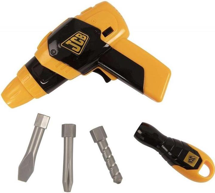 Actual product image JCB TOY TOOL CASE AND BO DRILL 1415693