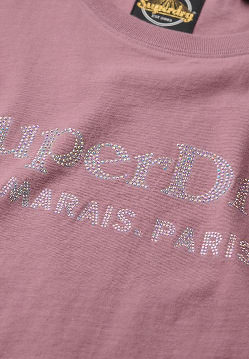 Actual product image Superdry Venue Metallic Relaxed Tee (8)