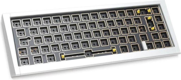 Produktbild Ducky Outlaw 65 Gaming Tastatur, Barebone - silber (ANSI) (US, Kabelgebunden)