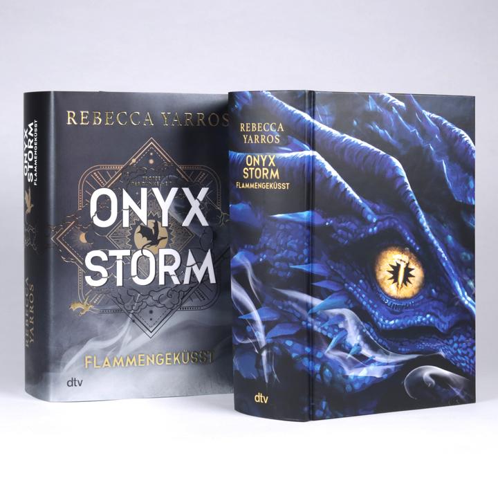 Actual product image Onyx Storm (German, Rebecca Yarros, Julia Schwenk, Michelle Gyo, 2025)