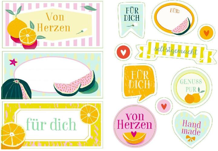 Produktbild Deko-Sticker - Orangen