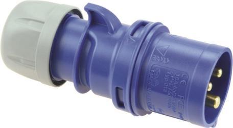 Produktbild PCE Portable plug SHARK 16A 230V 2P + With IP44 (013-6)
