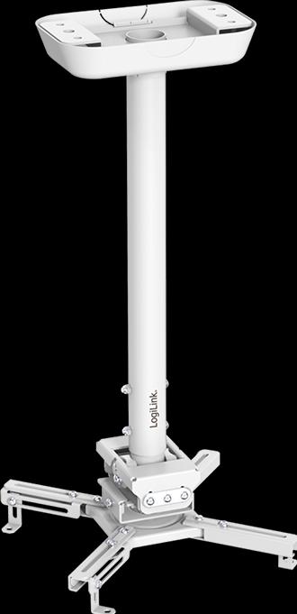 Actual product image LogiLink beamer bracket arm length 595-895 mm white (Ceiling)