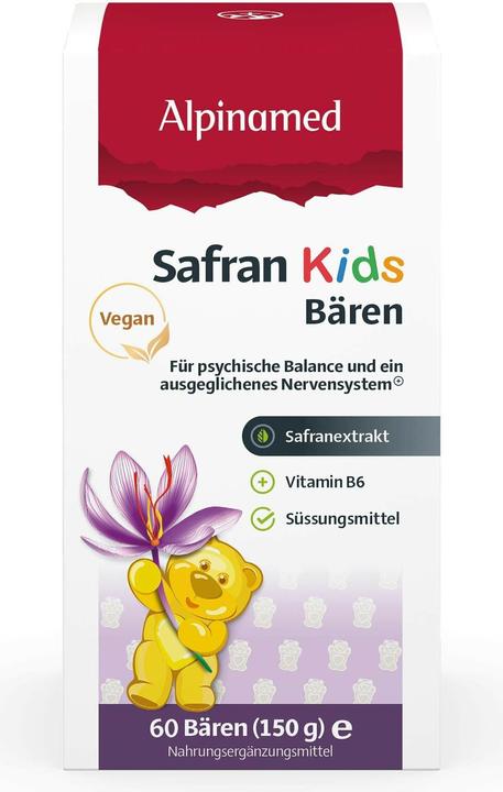 Alpinamed Safran Kids Bären (60 Stück, Tabletten, 228 g)