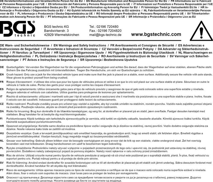 Immagine prodotto BGS Dischi in gomma per ponti sollevatori Ø 100 mm (8.50 cm, 10 cm)