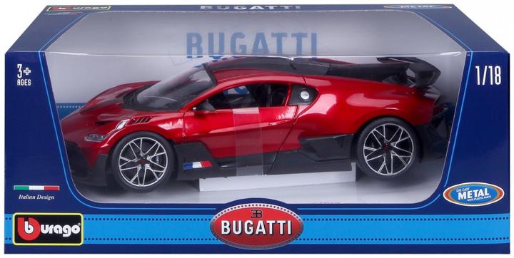 Image du produit Bburago 18/11045R Échelle métal 1:18 Bugatti Divo rouge