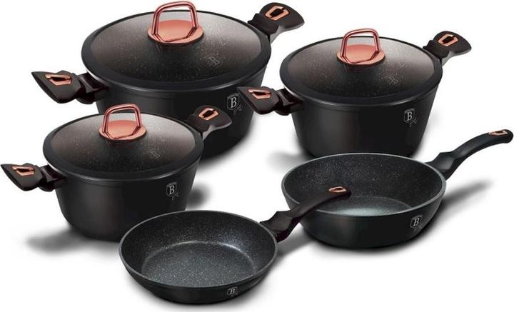 Produktbild BerlingerHaus Kochgeschirr (28 cm, Pfannenset + Topfset, Edelstahl)