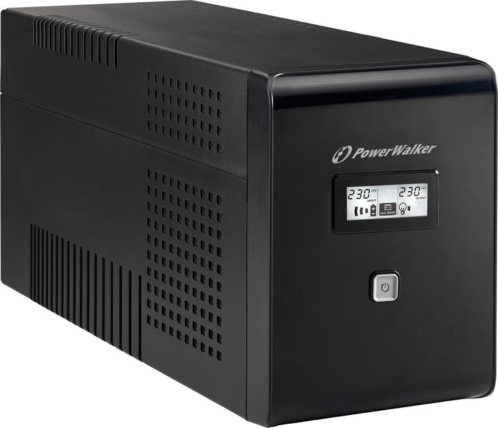 Powerwalker VI 2000 LCD USV (2000 VA, 1200 W, Line-Interaktiv USV)