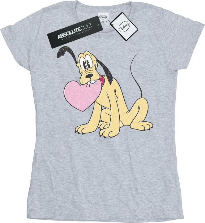 Disney Pluto Love Heart TShirt (M)