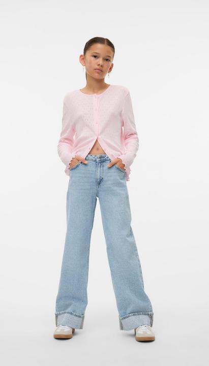 Actual product image Vero Moda VMTESSA Hohe Taille Weiter Beinschnitt Jeans Weit geschnitten (152)