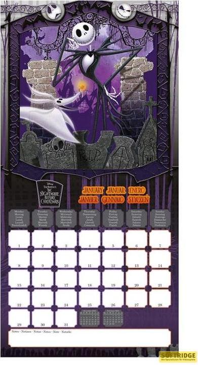 Produktbild Pyramid Nightmare before Christmas Kalender 2024