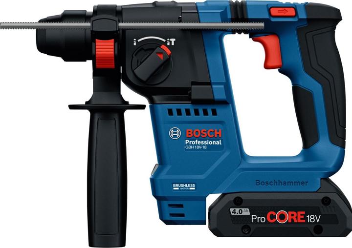 Actual product image Bosch Professional GBH 18V-18 Akku-Bohrhammer mit SDS plus (Rechargeable battery operated)
