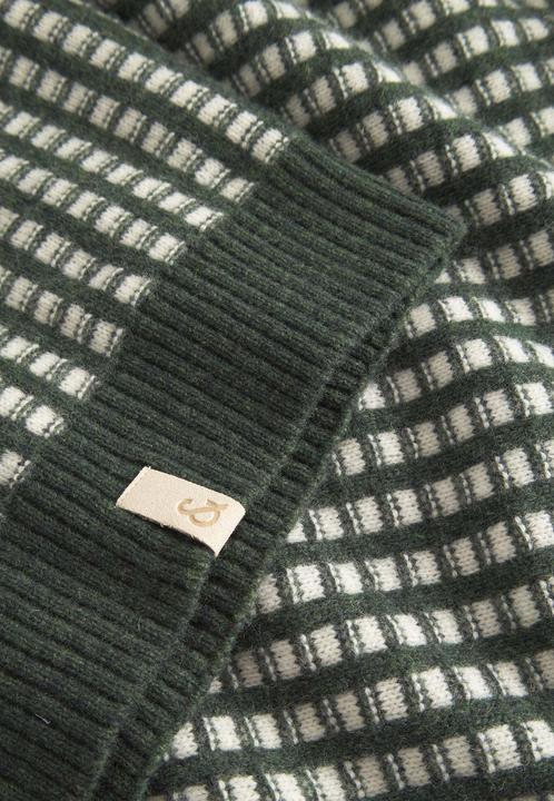 Actual product image Colours & Sons Turtleneck jumper Two Tone Intarsia (M)