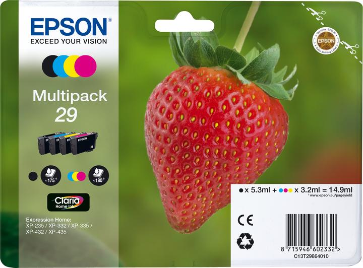 Produktbild Epson 29 Multipack (M, BK, C, Y)