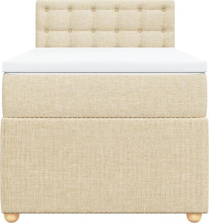 Image du produit VidaXL Bo x lit de saut avec matelas 80 x 200 cm Tissu (80 x 200 cm)