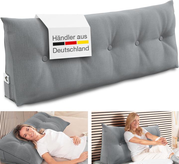 Produktbild Aktivshop Bett- und Rückenstützkissen (20 x 160 x 50 cm)