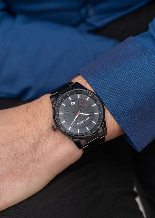 Produktbild Paul Lorens Herrenuhr PL12156B2-1A5 (190 mm)