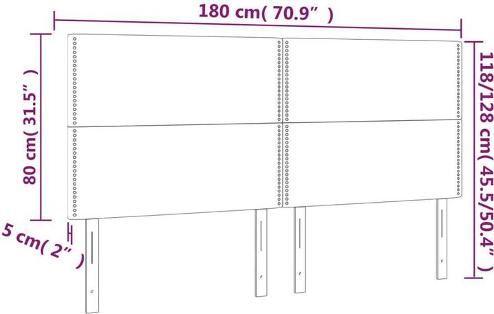 Immagine prodotto VidaXL Messiah (180 x 5 x 128 cm)