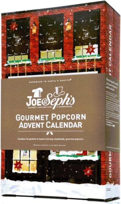 Produktbild Joe & Seph's Popcorn Adventskalender (168 g)