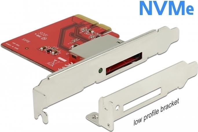 Delock PCI Express > 1x external CFexpress slot (PCI-E x4)