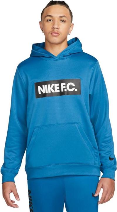 Nike Herren NK DF FC Libero Kapuzenpullover blau DC9075 407 (XXL)
