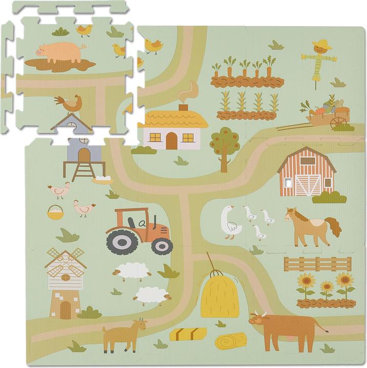 Produktbild Relaxdays 21-tlg. Puzzlematte