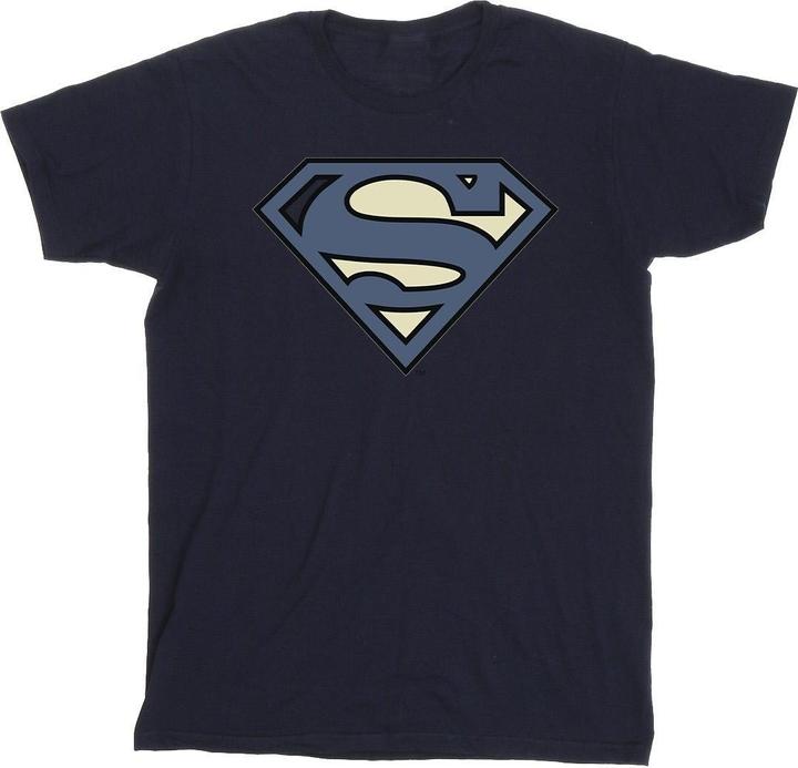 Superman Indigo Blue Logo TShirt Mädchen