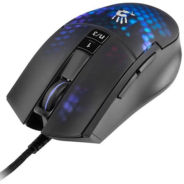 Image du produit A4Tech BLOODY A4TMYS47113 L65 MAX RGB Honeycomb (Activé) Souris USB Type-A Optique 12 000 DPI (Filaire)
