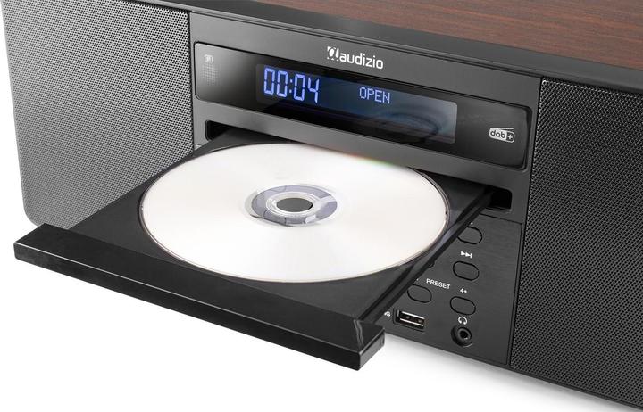 Immagine prodotto Audizio Radio/lettore CD Prato Marrone Scuro (FM, DAB, Bluetooth)