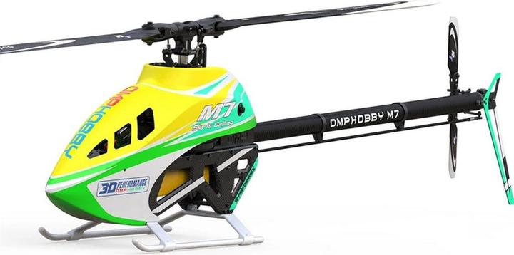 Produktbild OMP Hobby OMPHobby Helikopter M7 Lime Yellow Bausatz und Rotorblätter