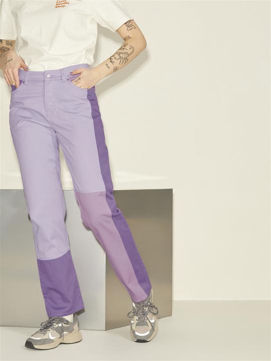 Actual product image JJXX JXRylee Colorblock Straight Fit Jeans (32)