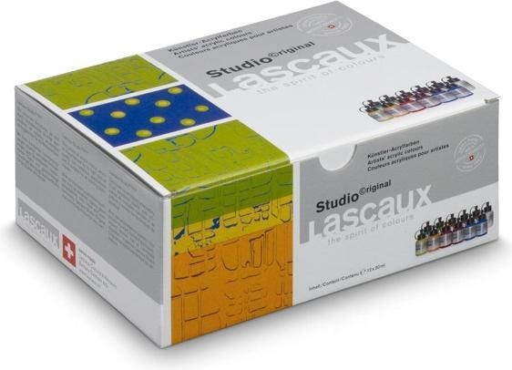 Image du produit Lascaux 12x SET (Multicolore, 30 ml)
