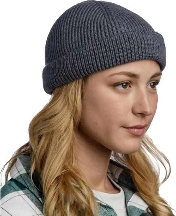 Actual product image Buff Knitted Beanie Ervin (One size)