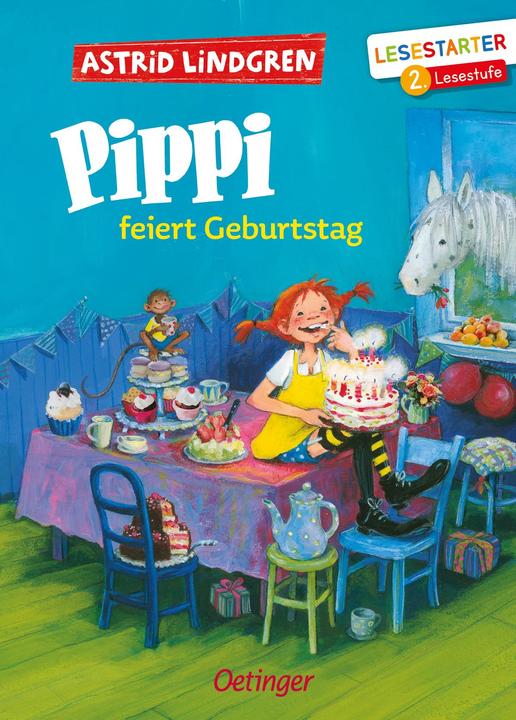 Actual product image Pippi feiert Geburtstag (German, Astrid Lindgren, Katrin Angel King, 2022)