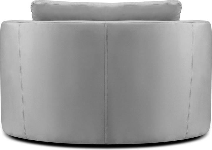 Image du produit Micadoni Fauteuil Pivotant en Velours, "Bliss", 1 Place, 92x92x75 Fabriqué en Europe