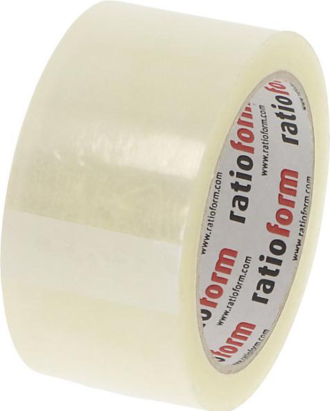 Actual product image kaiserkraft PP packing tape, material thickness 45 µm, pack of 6 rolls, transparent, tape (50 mm)
