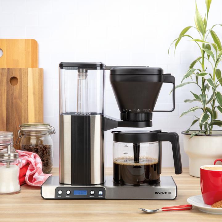Produktbild Inventum KZ813D - Koffiezetapparaat - Zwart/RVS