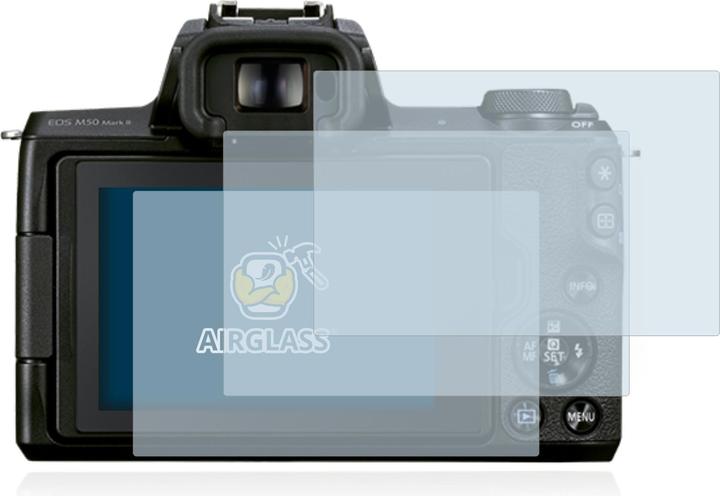 Produktbild BROTECT AirGlass Panzerglasfolie (Displayschutz, EOS M50 Mark II)