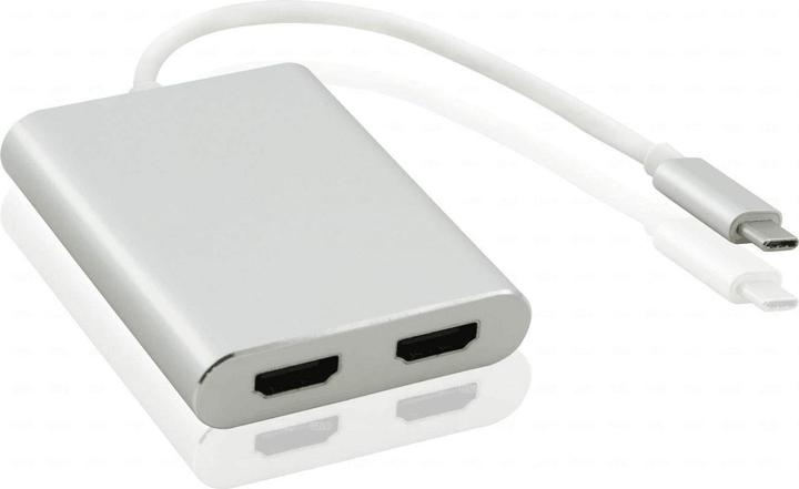 Produktbild Helos Video/Audio-Splitter - USB-C männlich zu HDMI weiblich (USB Typ-C, 10 cm)