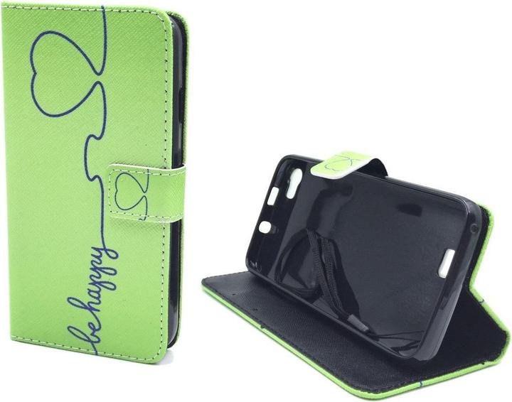 Actual product image König Design Protective Case for Wiko Lenny Be Happy Green Bag Cover Case + 1 Armour Protection Glass New (Lenny)