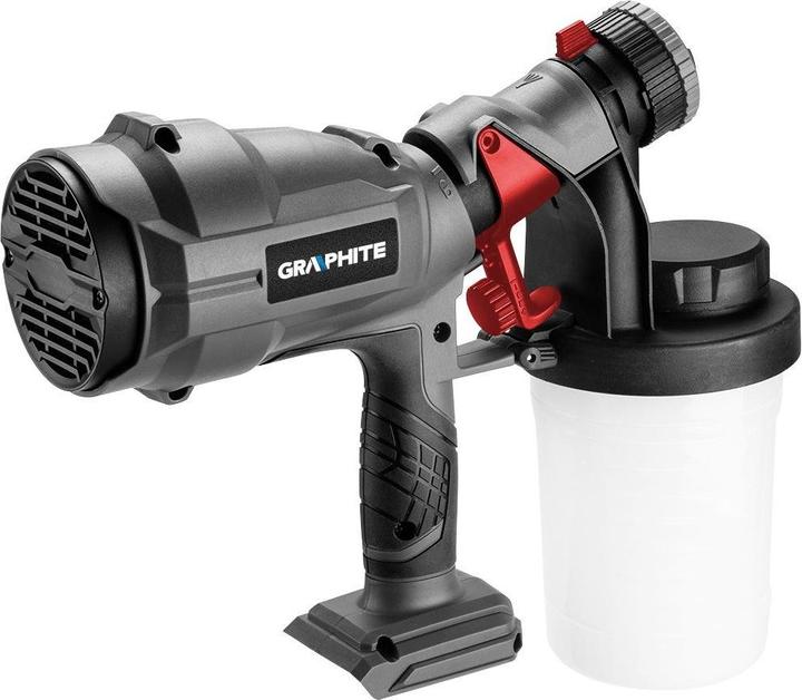 Actual product image Graphite spray gun (HVLP Energy spray gun + 18V, lithium ion, without battery)