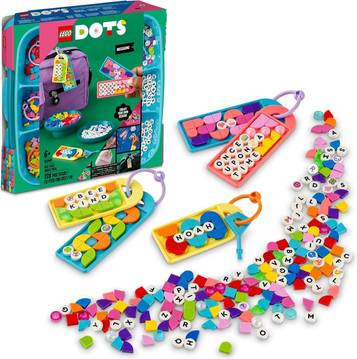 Image du produit LEGO DOTS 41949 Étiquettes de poche Megapack - Nouvelles (41949, LEGO Dots)