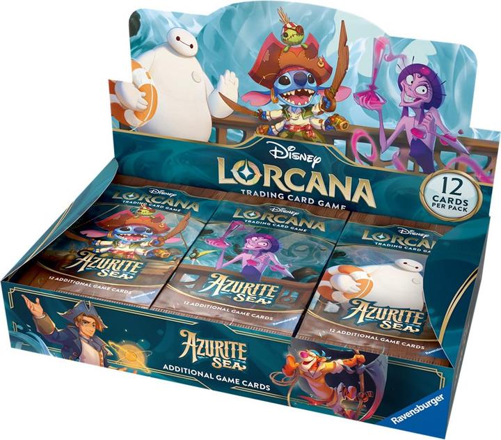 Produktbild Disney Azurite Sea Booster Box (Englisch, Booster Pack)