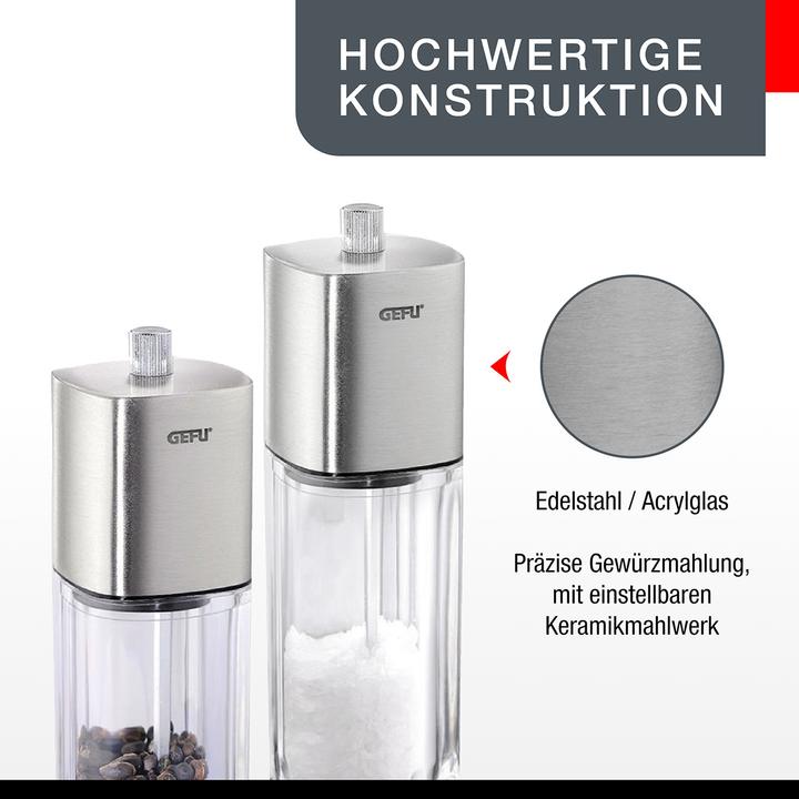 Produktbild GEFU Dueto (Pfeffer, Salz)