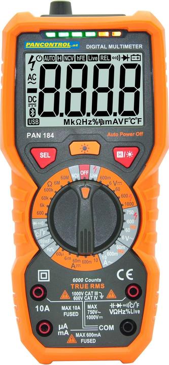 Produktbild Pancontrol Digital Multimeter 1000V True RMS (CAT III 1000V, CAT IV 600V)