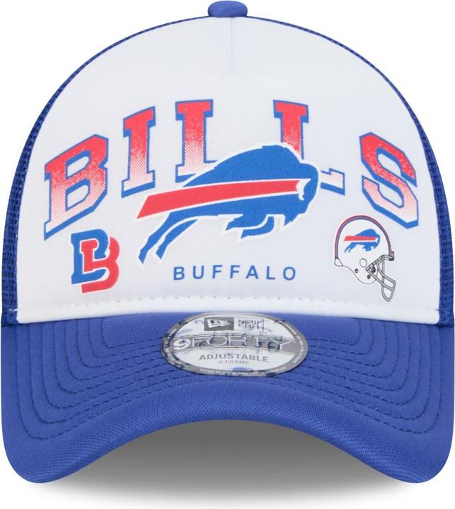 Actual product image New Era A-Frame Mesh Trucker Cap - RETRO Buffalo Bills