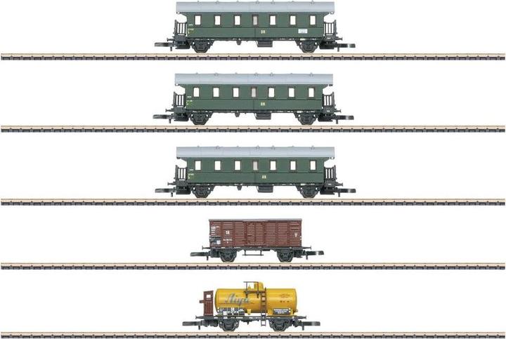 Immagine prodotto Märklin 87503 Z Set di 5 auto DR Rüganer Bäder-PmG (Traccia Z)