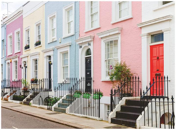 Produktbild Ravensburger Bunte Stadthäuser in London (500 Teile)