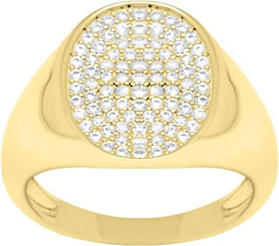 Candy Ring Zeta, 925 Sterling Silber, vergoldet